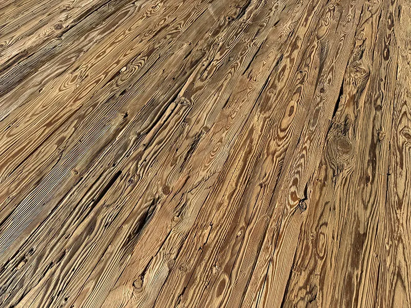 22mm Altholz Fichte 3-S Original gehackt