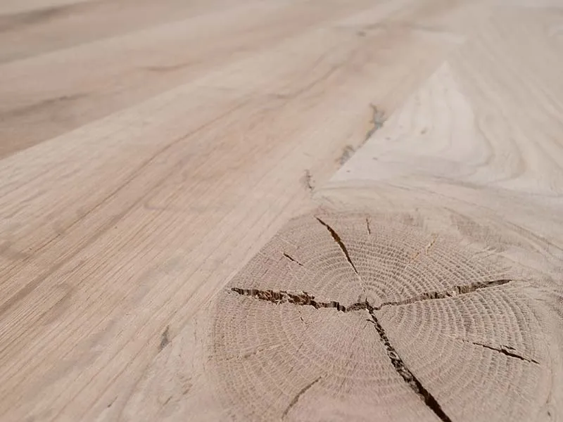 35mm Eiche Altholz BOLOGNA Tischplatte