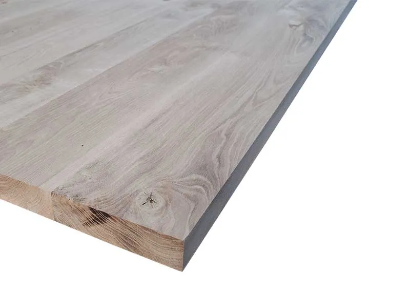 40mm Eiche RUSTICUS Tischplatte