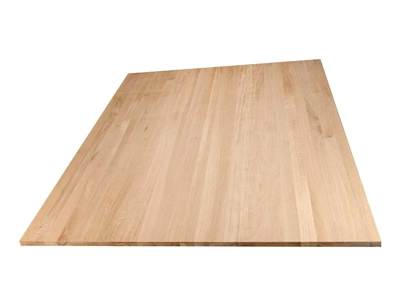 40mm Eiche A/B Massivholzplatte   <1,90m