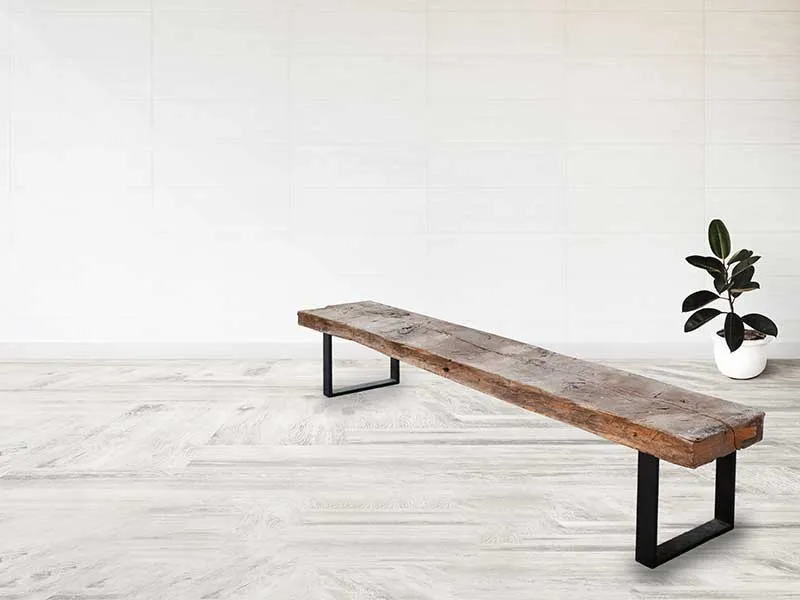 Bankuntergestell  Nr. 14  QUADRAT LIGHT