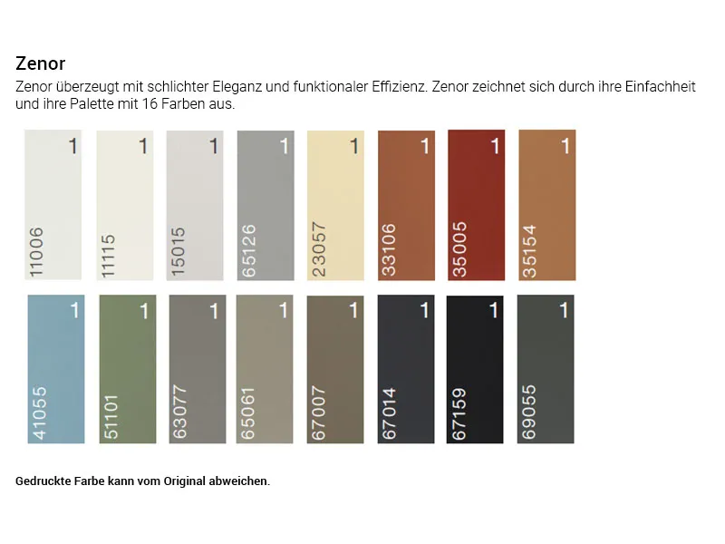 8mm ZENOR Faserzement Fassadenplatte