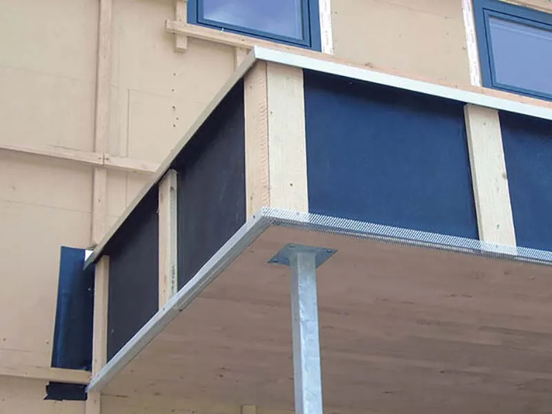 Ampatop F black Fassadenbahn 50x1,50m