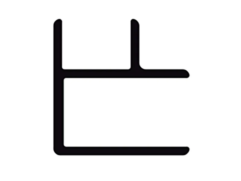 Alu Schwarz Innen- und Au&szlig;eneck 3,00m