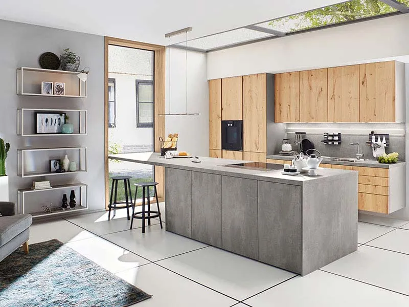 44407DP Kaindl CPL Beton Art Platin