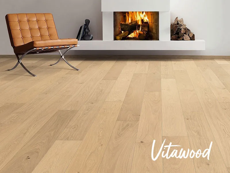 12mm Eiche Bozen Natur Roheffekt str. 2V