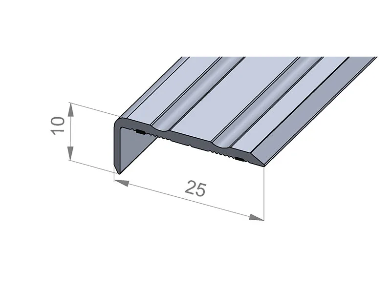 270cm Silber Alu-Winkelprofil 8710 SK
