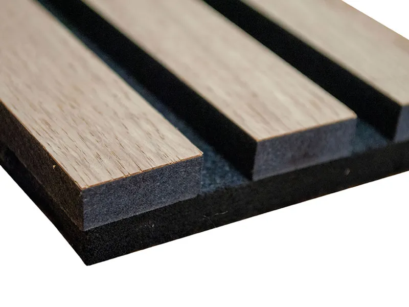 19mm Eiche hell Akustik Paneel mattlack