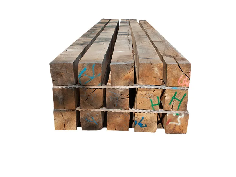 120x120mm Eiche Kantholz medium, astig