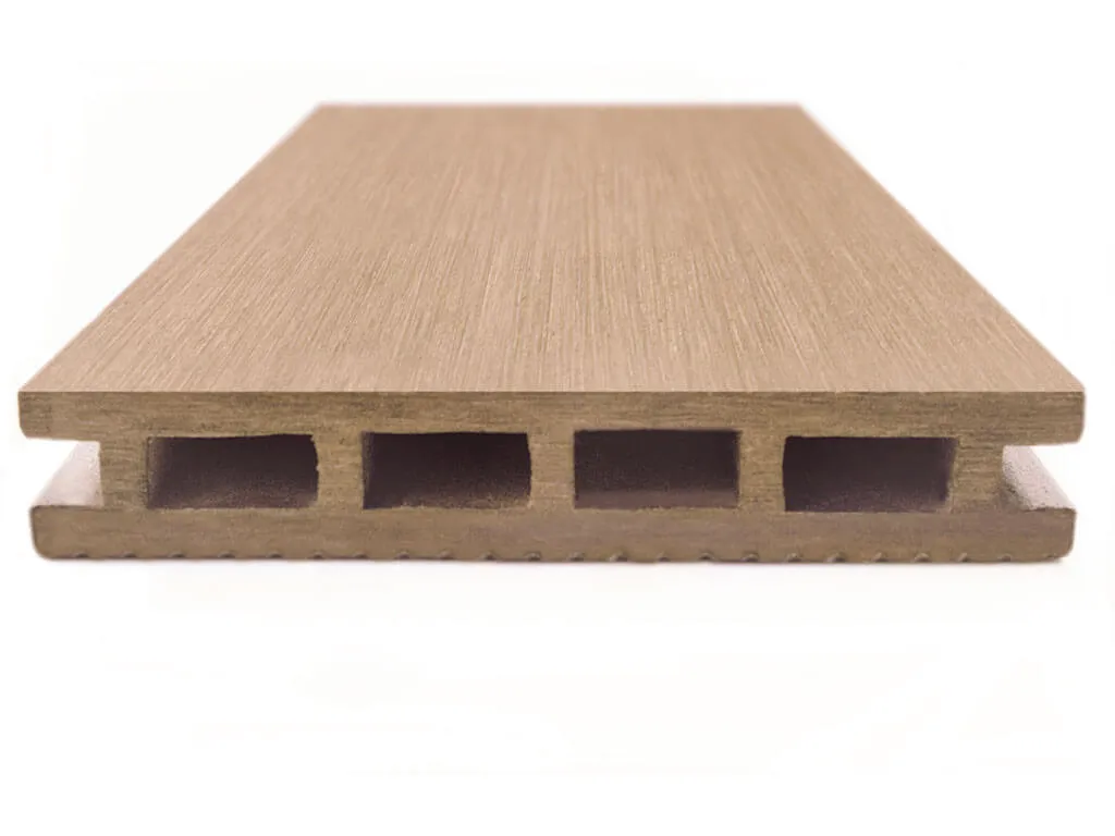 20x140mm Resysta Terrassendiele roh