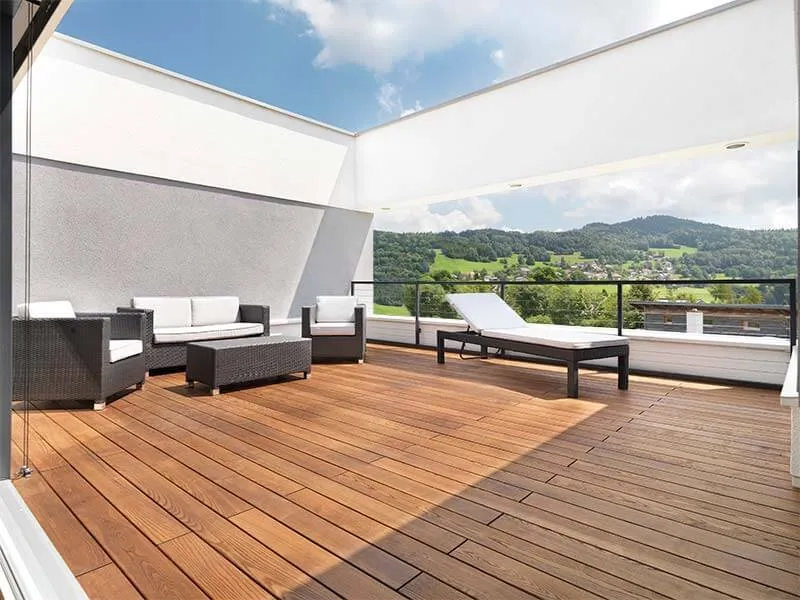 21x123mm Thermo Esche geb&uuml;rstet