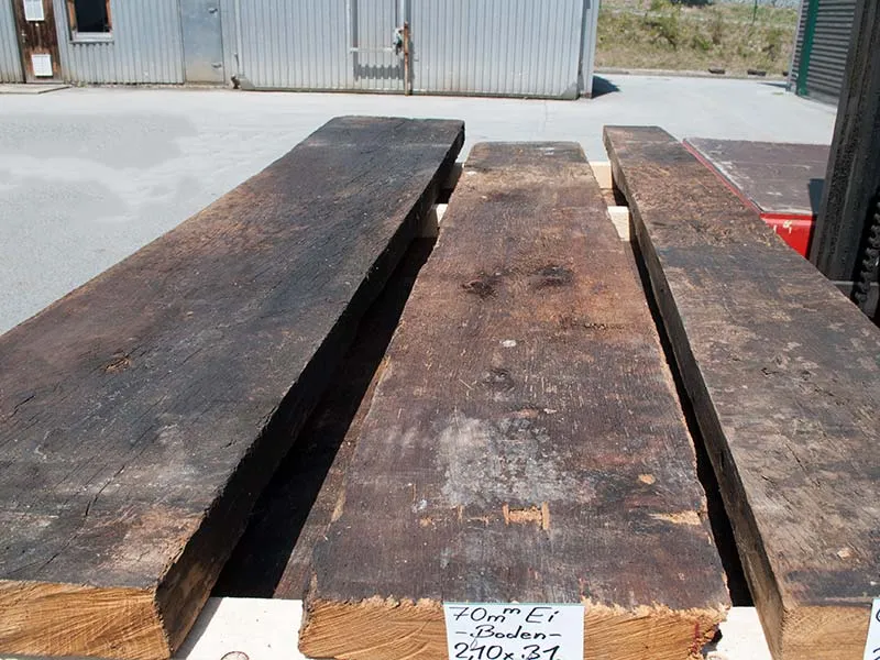 70mm Eiche Altholz Weinpressboden