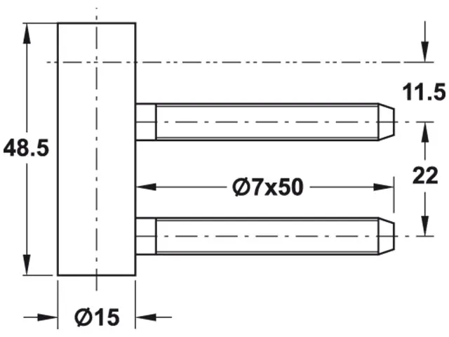 V4400WF Rahmenteile vernickelt, St&uuml;ck