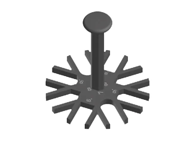 Distanz-Stern 5,0x&Oslash;70mm